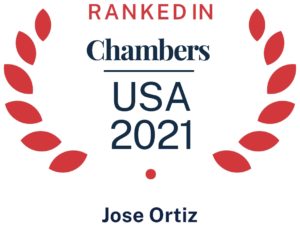 Top Ranked Chambers USA 2021 Jose Ortiz