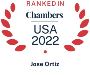 Top Ranked Chambers USA 2022 Jose Ortiz