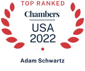 Top Ranked Chambers USA 2022 Adam Schwartz